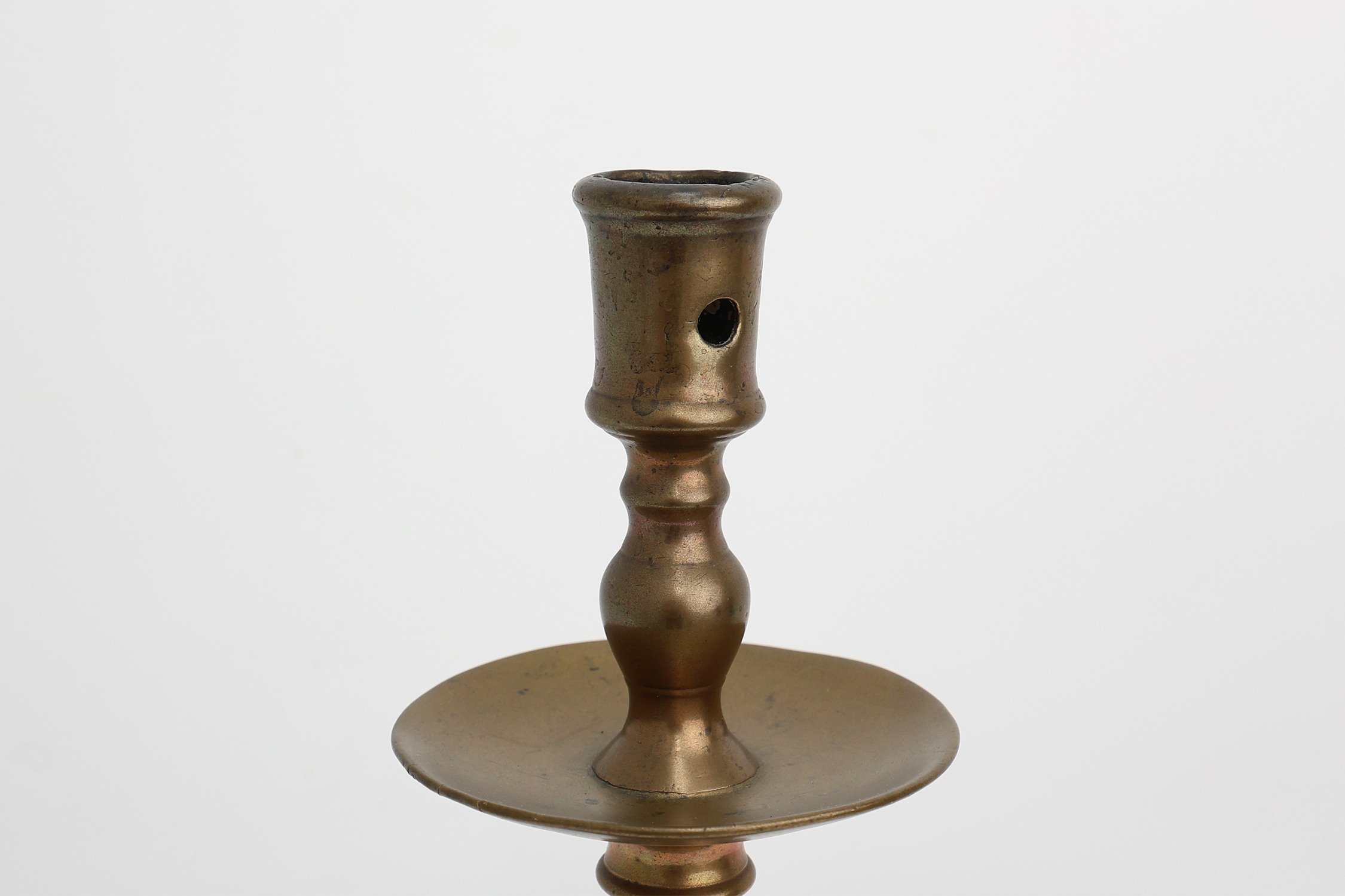 17th-Century Belgian Bronze Candlestick in Renaissance Stylethumbnail